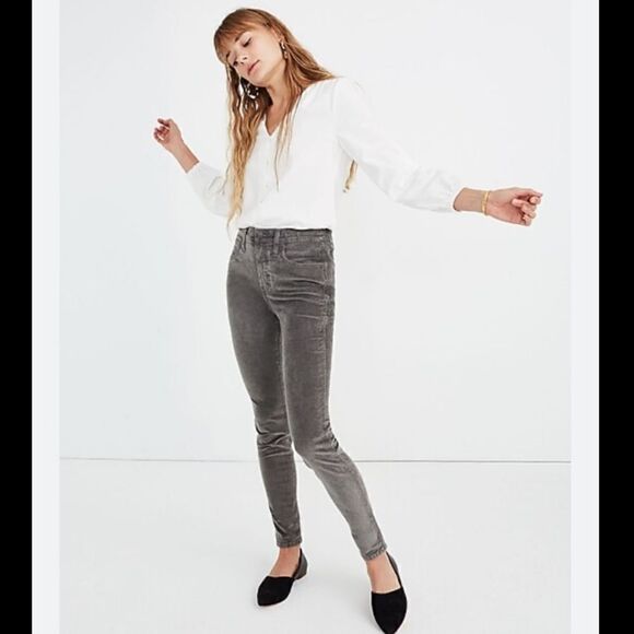 Madewell 10 inch high rise skinny corduroy jeans - Picture 13 of 13